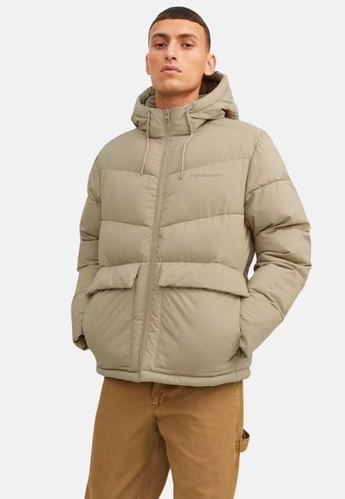 Image du produit Jack & Jones Einfarbige Wattierte Jacke (XXL)