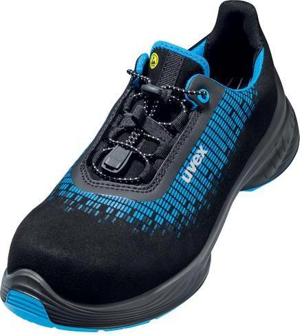 Image du produit Uvex Safety 6830043 Chaussures basses de sécurité S2 Taille (UE) : 43 Bleu, Noir 1 paire (S2, 43)