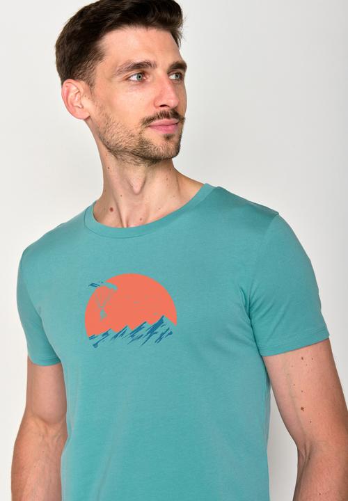 Actual product image Greenbomb Nature Sky Bike Guide T-Shirt (XXL)