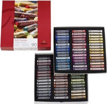 Actual product image Talens Pastel chalk Rembrandt 90 professional set (Soft artist's pastels)