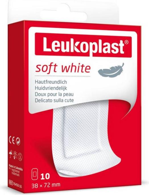 BSN soft white 38x72mm (10 x)