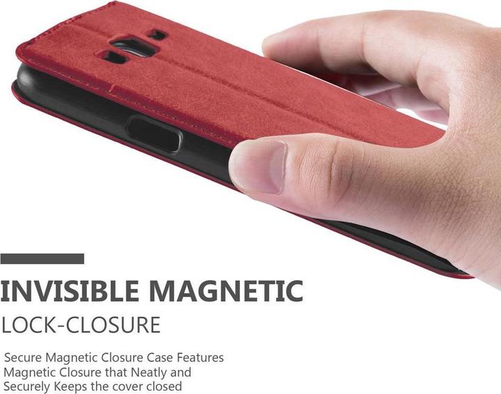 Actual product image Cadorabo Book Invisible Magnet Cover (Samsung Galaxy J7)