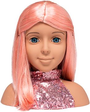 I'm a Girly I'M A STYLIST Rosa Perücke