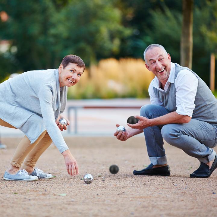 Actual product image Relaxdays Boule balls (6 x, 72 mm)