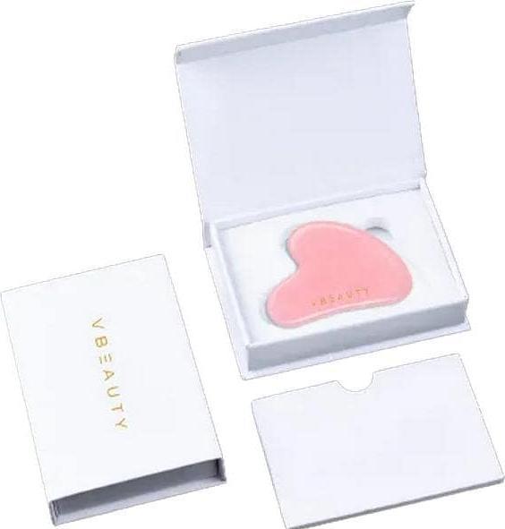 Actual product image VBEAUTY Tools - Gua Sha Rose Quartz