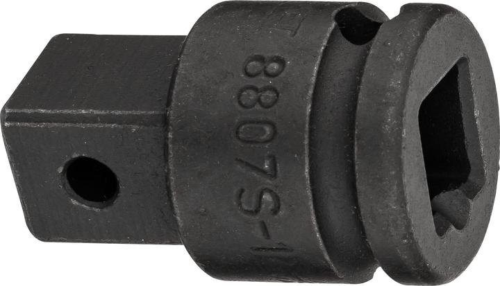 HAZET Vergrösserungsstück 8807S-1 ∙ Vierkant10 mm (3/8 Zoll) ∙ Vierkant 12,5 mm (1/2 Zoll) ∙ 22 mm