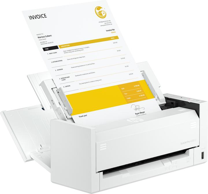 Actual product image HP ScanJet Pro 4200 s1 Scanner (USB)
