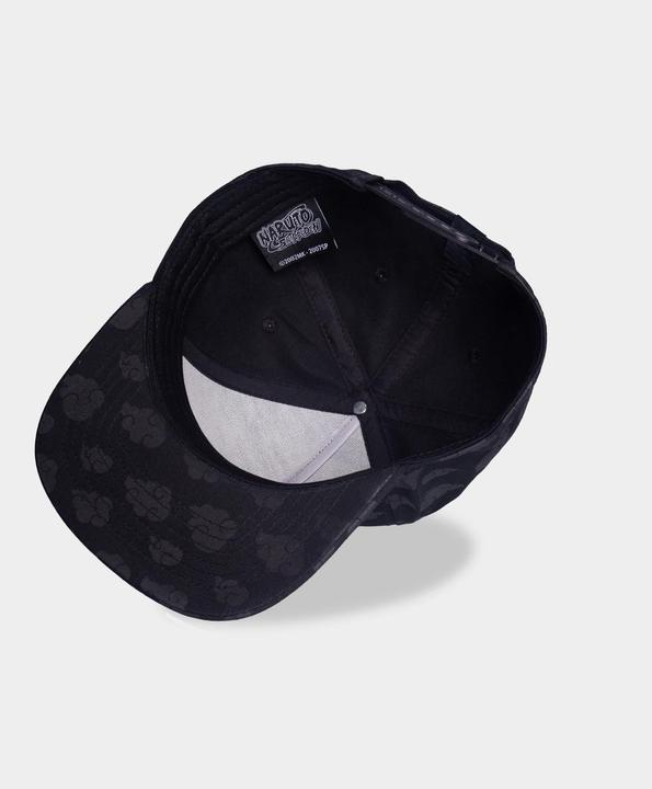 Actual product image Difuzed Naruto Shippuden Baseball Cap Tonal Akatsuki Cloud (One size)