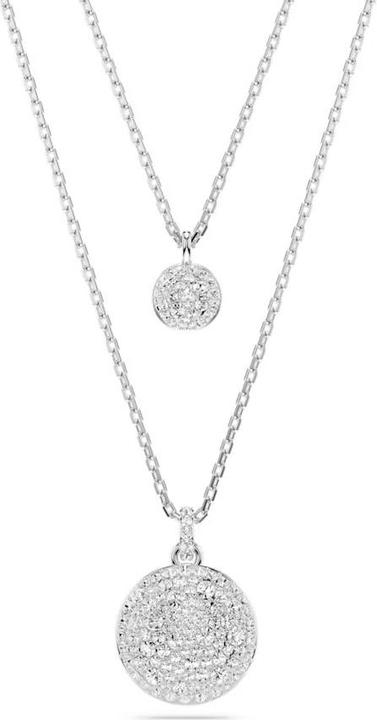Immagine prodotto Swarovski Collana Meteora in look stratificato bianco (Metallo Swarovski)