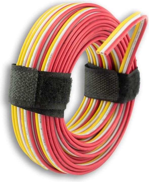 Image du produit Isoled Câble CCT 25m bobine 3 pôles 0.75mm2 H03VH-H AWG18 (2500 cm)