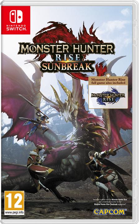 Actual product image Capcom Monster Hunter Rise + Sunbreak (Switch, Switch Lite, Switch OLED, EN)
