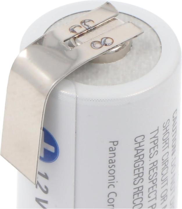 Image du produit Panasonic Batterie eneloop Mignon AA HR-3UTG avec languette à souder en forme de Z (1 pcs, 2000 mAh)