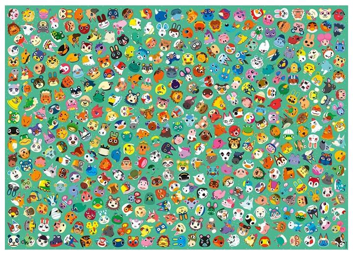 Actual product image Ravensburger Animal Crossing (1000 pieces)