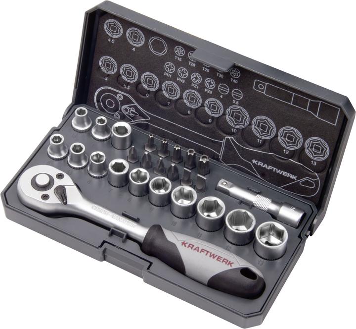 Kraftwerk Basic Line (6 mm, 12 mm, 5.5 mm, 10 mm, 7 mm, 11 mm, 5 mm, 8 mm, 9 mm, 4.5 mm, 13 mm, 4 mm)