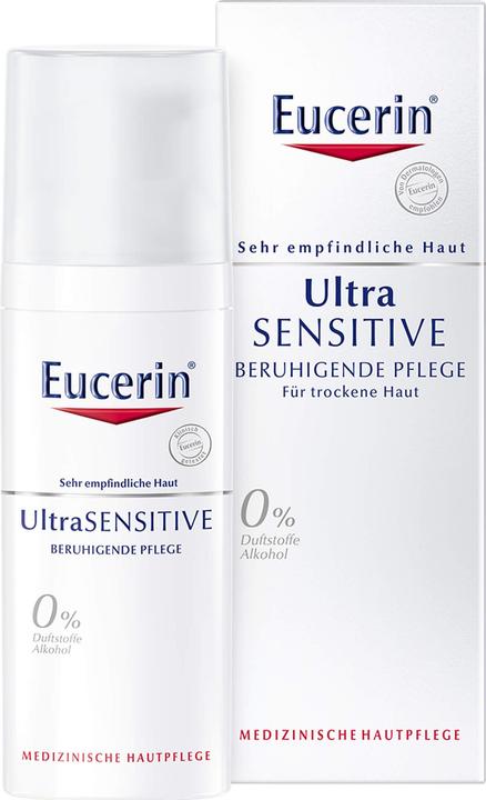 Eucerin Ultrasensitive Soothing Care For Dry Skin (50 ml, 24h cream)