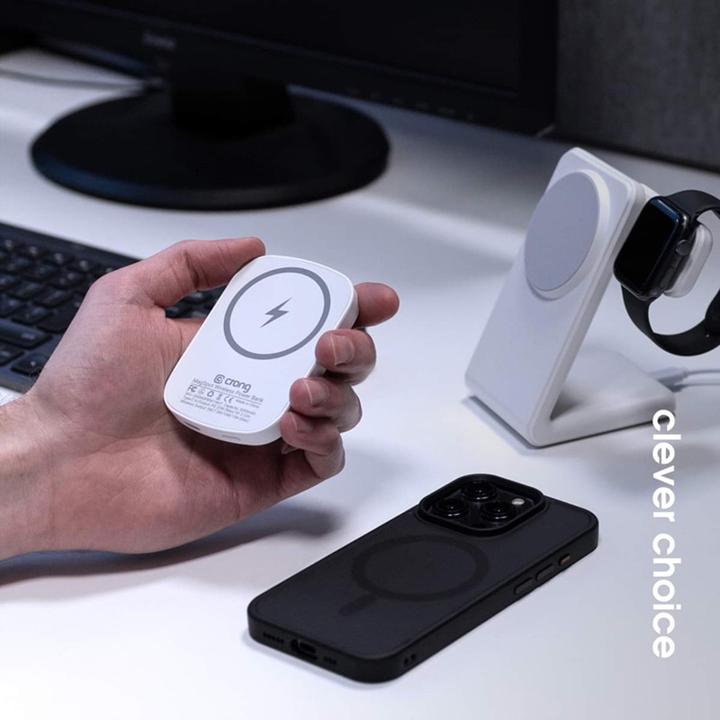 Produktbild Crong Power bank with MagSafe, USB-C PD (5000 mAh)