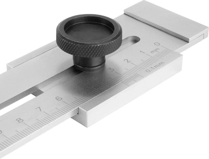 Image du produit Stahlwerk Mètre à tartiner avec plage de mesure de 200 mm et vernier de 0,1 mm en acier inoxydable (20 cm)
