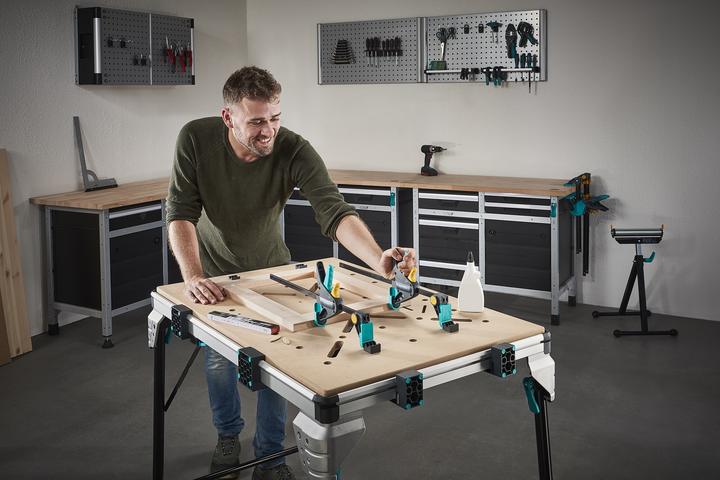 Produktbild wolfcraft wolfcraft 1 MASTER work 1600 Arbeitstisch (111 cm, 76.50 cm)