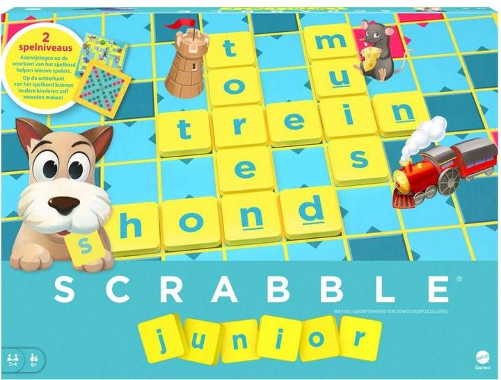 Produktbild Mattel Games Scrabble Junior (Niederländisch)