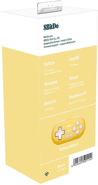 Actual product image 8bitdo Zero 2 (Mac, Android, Switch, PC)