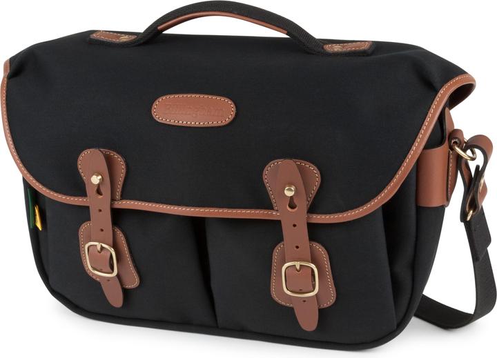 Actual product image Billingham Hadley Pro 2020 Black Canvas / Tan (Camera shoulder bag, 6 l)