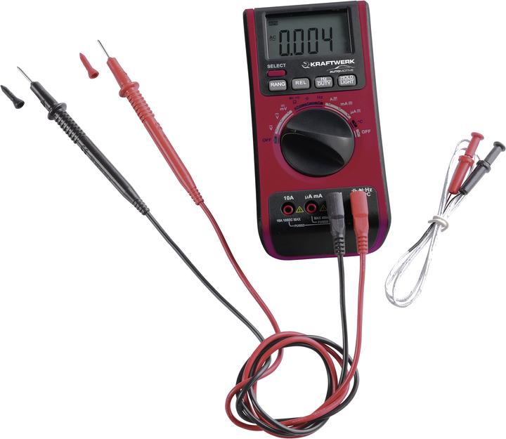 Actual product image Kraftwerk Digital-Multimeter (CAT II 600V)