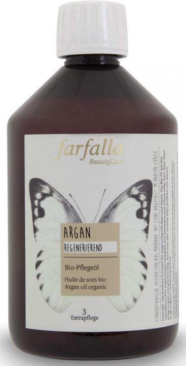 Image du produit Farfalla ARGAN Huile de soin bio | régénérant (Huile pour le corps, 500 ml)