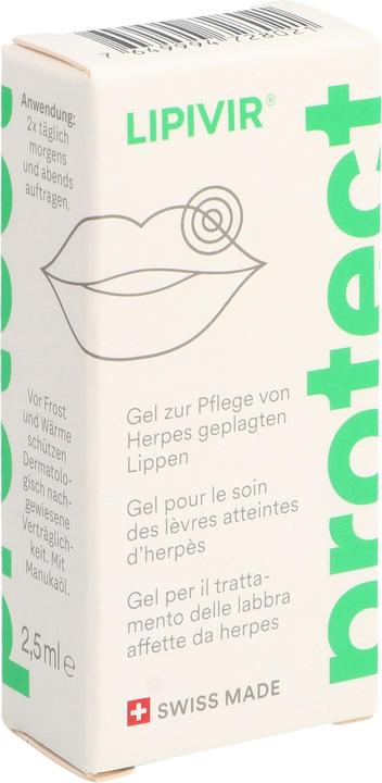 Actual product image Lipivir protect 2.5 ml (Balm, 2.50 ml)