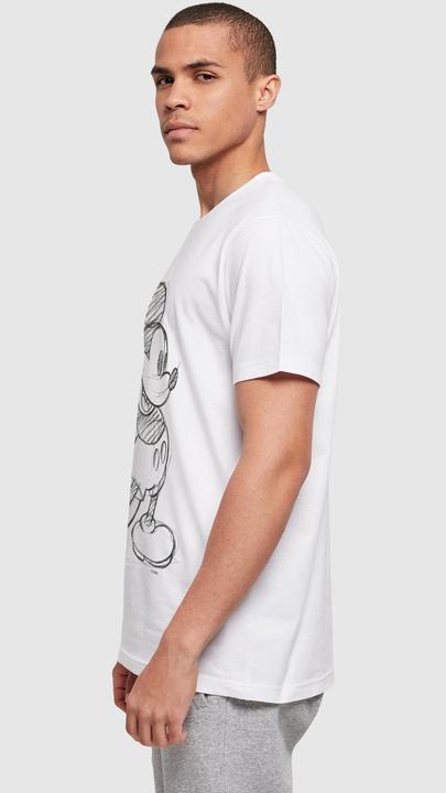 Actual product image Absolute Cult Mickey Mouse - Sketch Kick T-Shirt - 117967 (3XL)