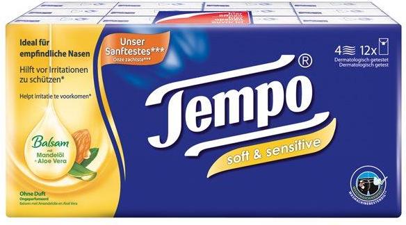 Actual product image Tempo Handkerchiefs soft&sensitive