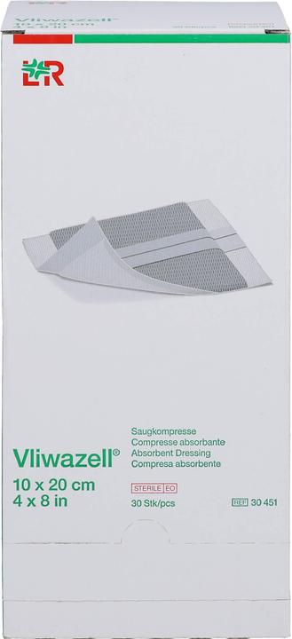 Actual product image Lohmann & Rauscher Saugkompresse 10x20cm steril