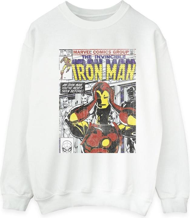 Iron Man Head Gear Off Sweatshirt (XXL)