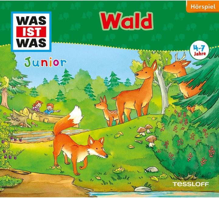 Tessloff WAS IST WAS Junior radio play: Forest (Luis-Max Anders, Friederike Wilhelmi, German)