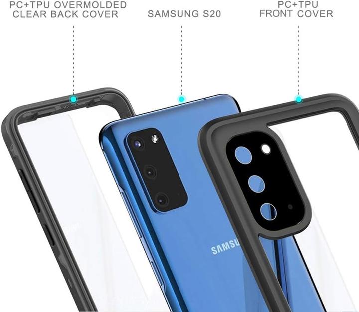 Produktbild Redpepper Samsung S20 - Dot Series Outdoor Case, IP68, MagSafe, wasserdicht, Schwarz (Samsung Galaxy S20 5G, Samsung Galaxy S20)