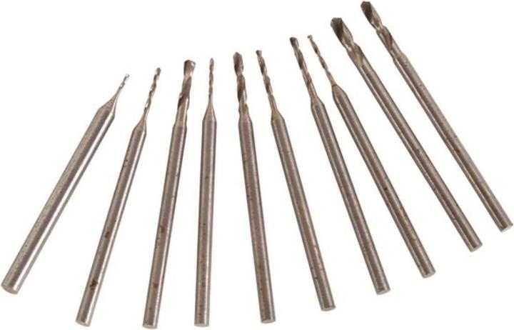 Immagine prodotto Velleman Set di trapani MINIATURE - 10 pezzi. (2,33 millimetri)