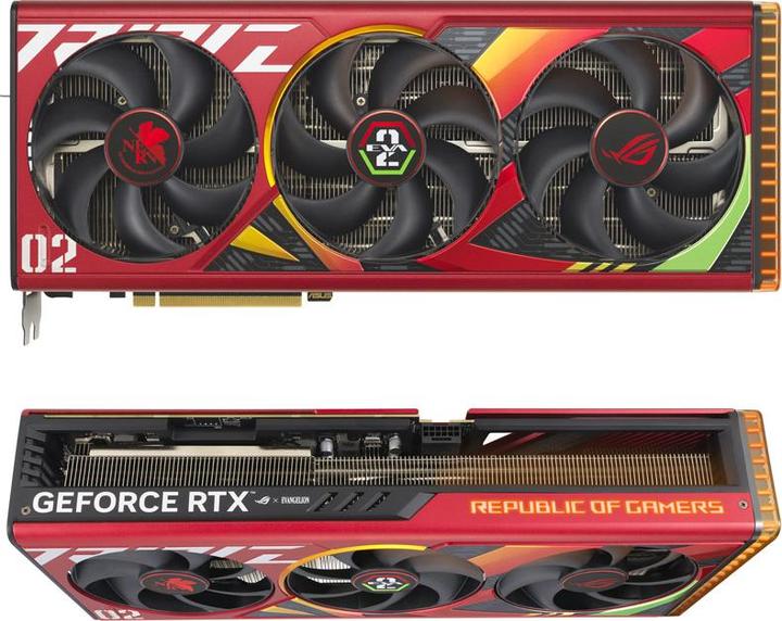 Actual product image ASUS ROG Strix GeForce RTX 4090 OC EVA-02 Edition (24 GB)