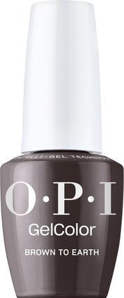 OPI Gelcolor Gel-Nagellack Opaque Dark Black & Gray Creme UV Cure