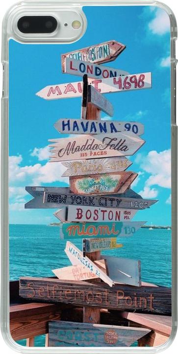 Image du produit PhoneLook Coque transparent Cool Cities Directions (Apple iPhone 7 Plus)