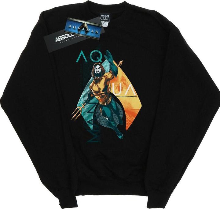Aquaman Tropical Icon Sweatshirt Mädchen