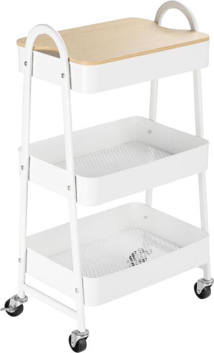 Produktbild Homcom Küchenwagen mit 4 Universalräder