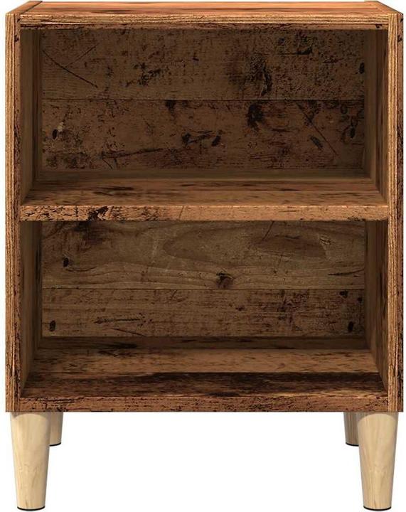 Image du produit VidaXL Nachttisch Altholz-Optik 40x30x50 cm Holzwerkstoff Nachtschrank (40 x 30 x 50 cm)