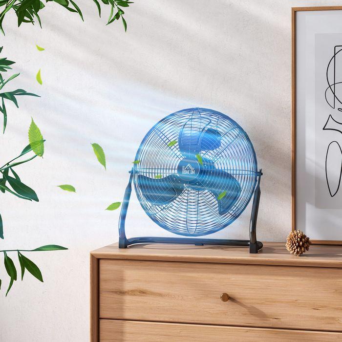 Produktbild Swisshandel24 Tischventilator Elektrischer Ventilator mit 4 Geschwindigkeitsstufen, Schwarz (65.32 dB)