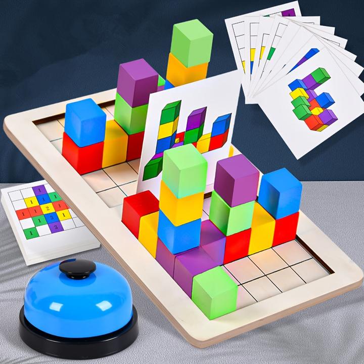 Produktbild Activity Board Interaktives Lernspielzeug, das frühes Lernen und kritisches Denken fördert, 3D-Puzzle-Brettspiel
