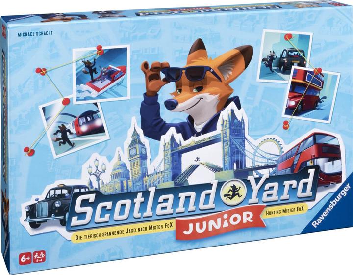 Actual product image Ravensburger Scotland Yard Junior (Spanish, German, Portuguese, English, Italian, Dutch, French)