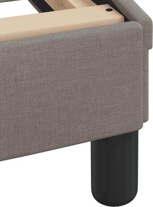 Actual product image VidaXL Bed frame with LED fabric (120 x 200 cm)