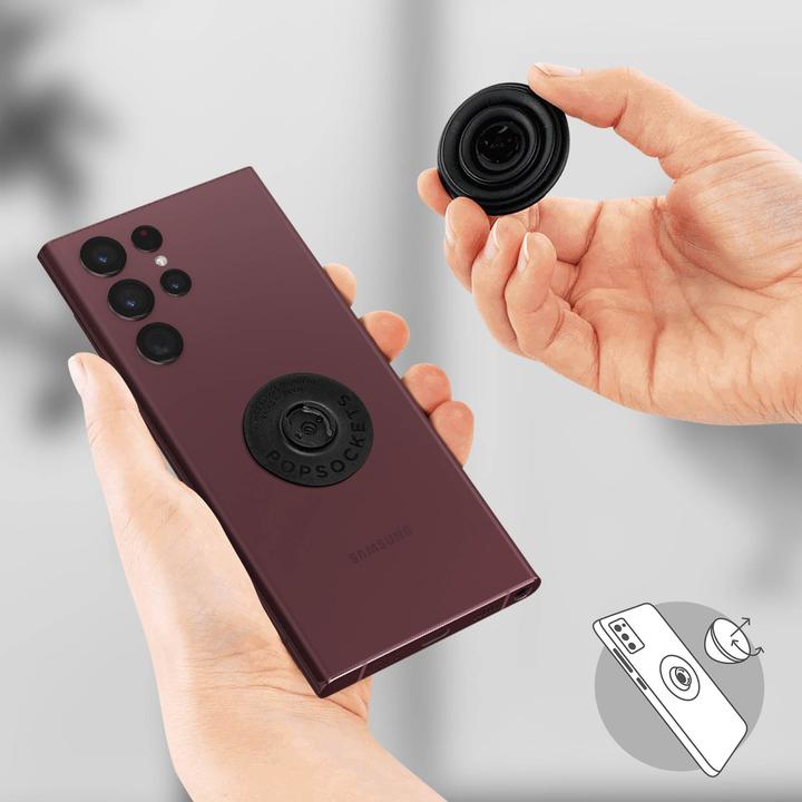 Actual product image PopSockets Carbonite Weave