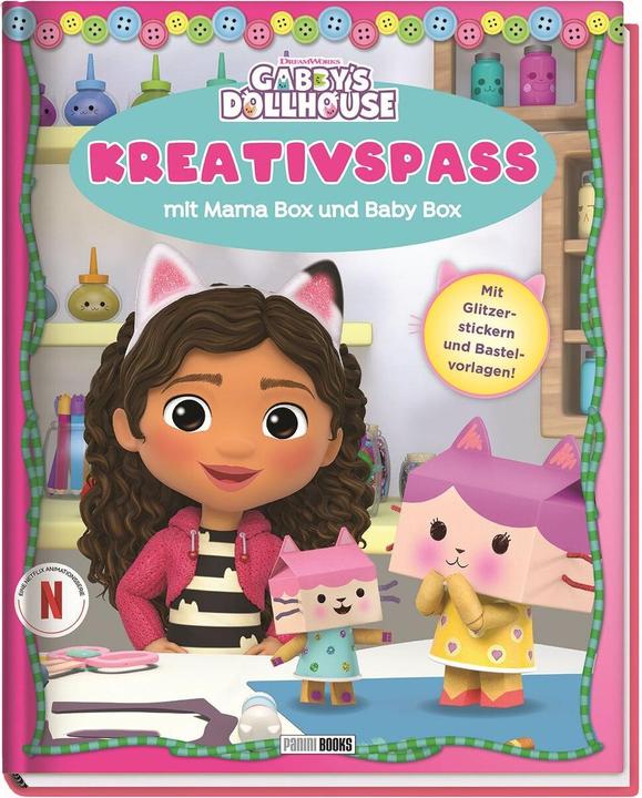 Image du produit Panini Gabby's Dollhouse : le plaisir créatif avec Mama Box et Baby Box (Allemand, 2024)