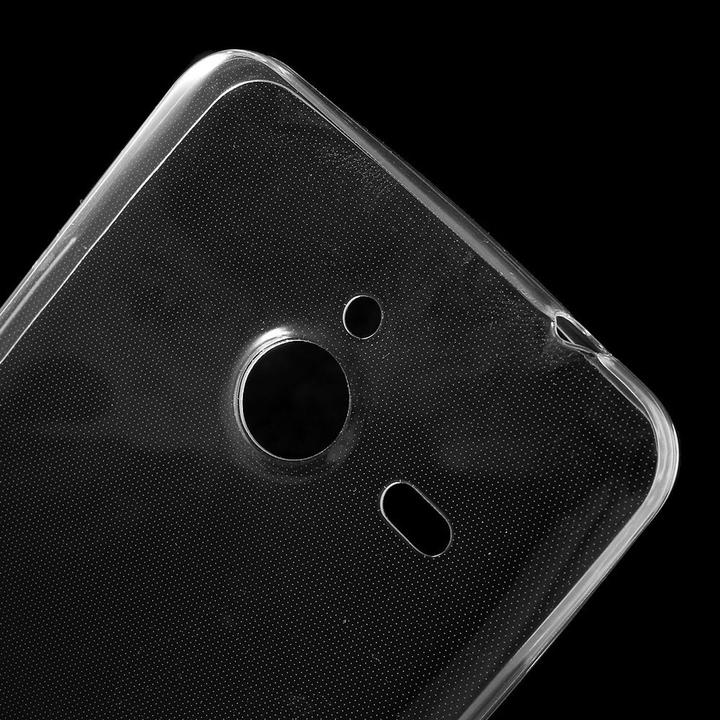 Produktbild König Design Microsoft Lumia 640 XL Hülle Transparent Silikon Case durchsichtige Handyhülle (Microsoft Lumia 640 XL)
