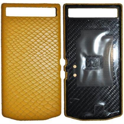 Produktbild BlackBerry PD Leather Battery Door Cover P'9982 python yellow (Blackberry Porsche Design P9982)