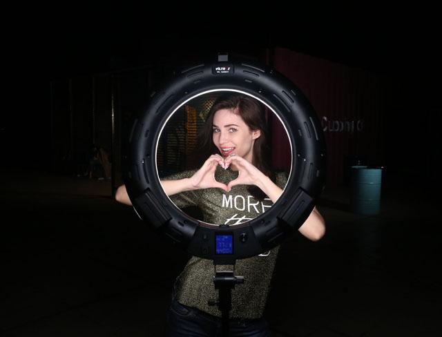 Actual product image Viltrox VL-600T (Ring light)